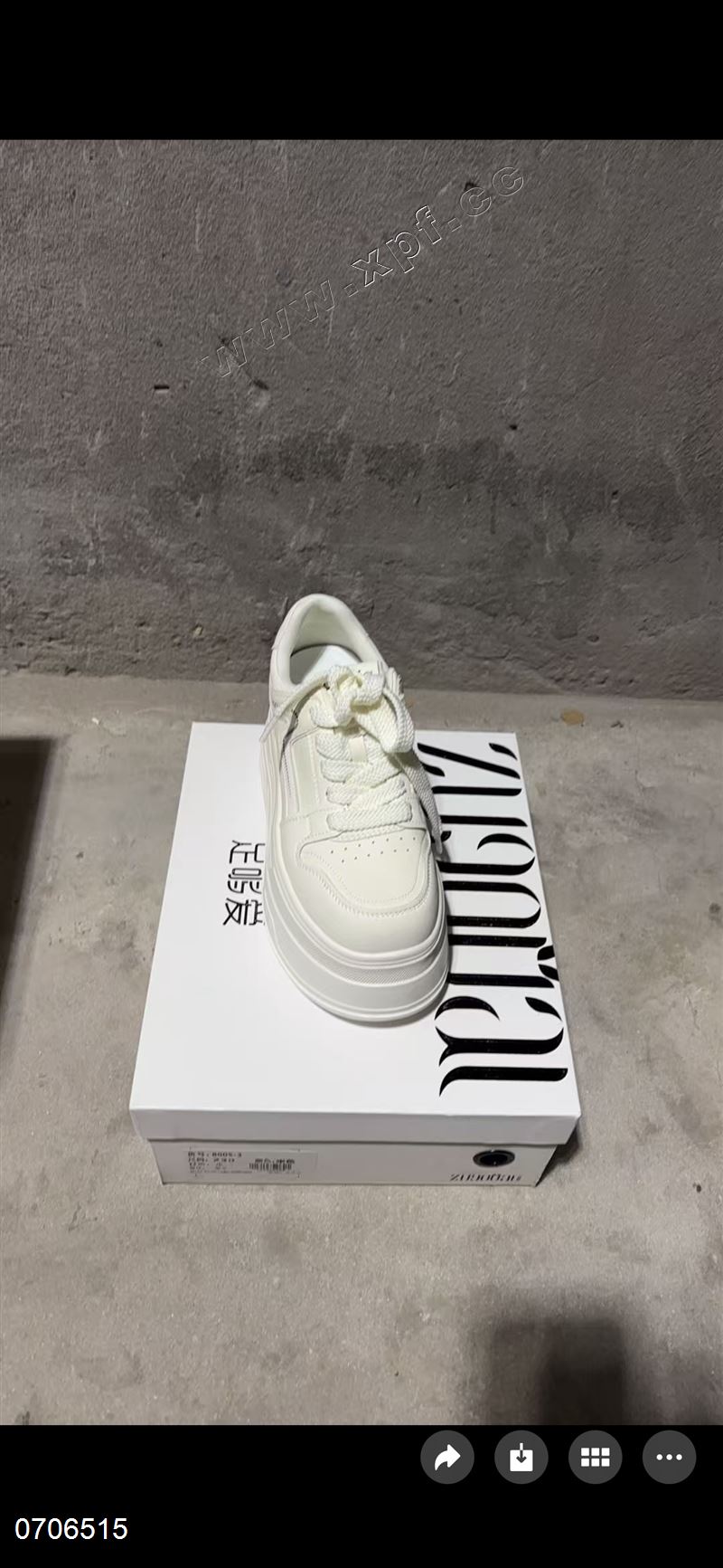 时尚休闲鞋厚底小白鞋