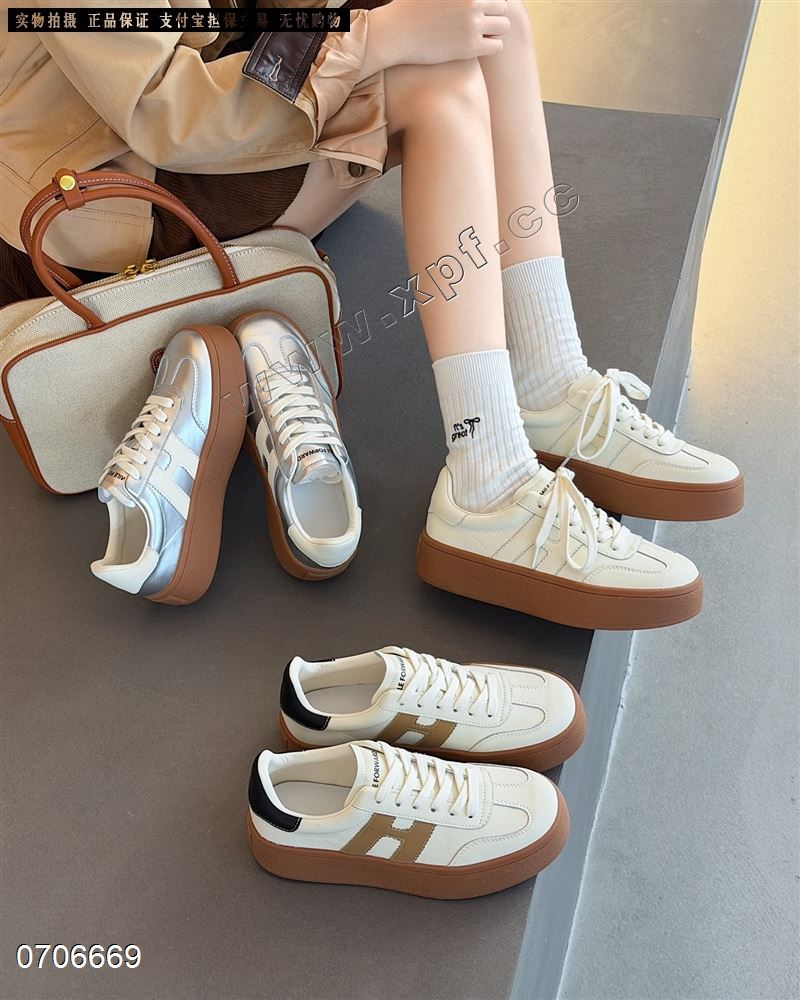 新款厚底休闲鞋德训2363