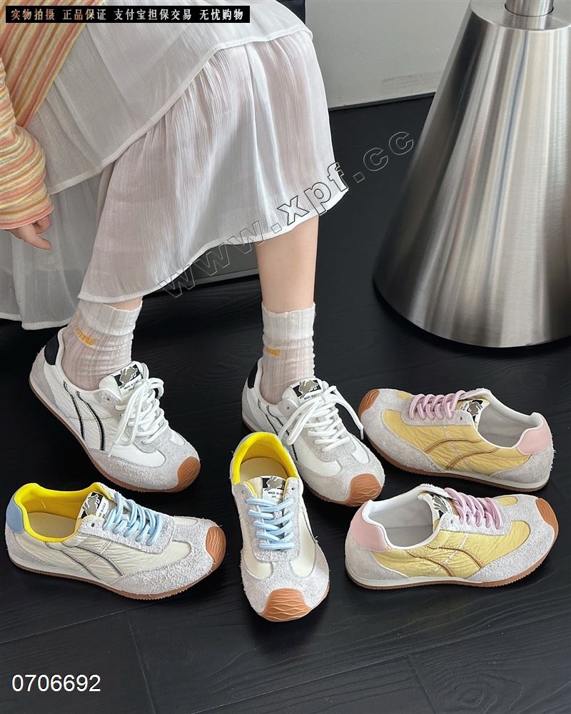 新款磨砂皮休闲鞋7663-1