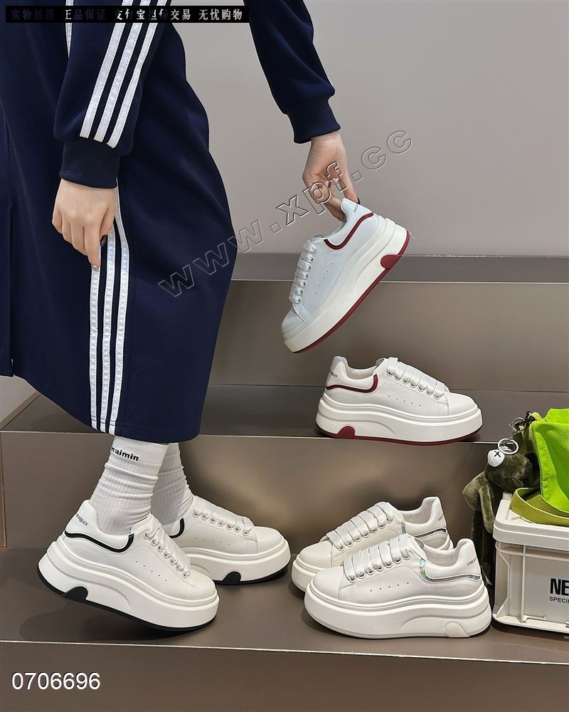 新款厚底休闲鞋大白鞋2736