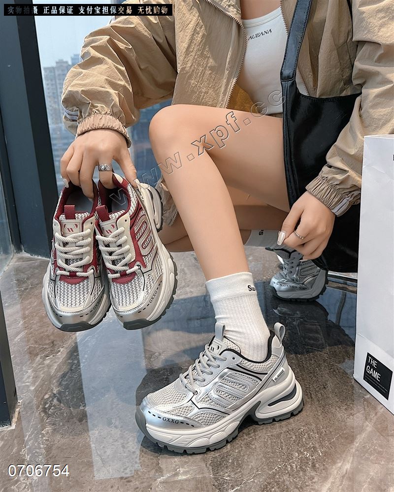 新款S字老爹鞋厚底休闲鞋2305-1