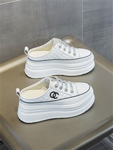 【单双可补货】春新款牛二层皮内增高厚底拖鞋SA825-13