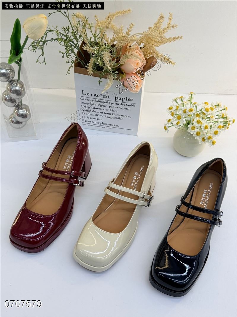 头层牛皮单鞋111715