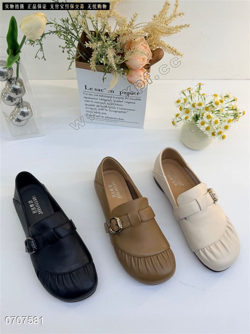 头层牛皮单鞋511196