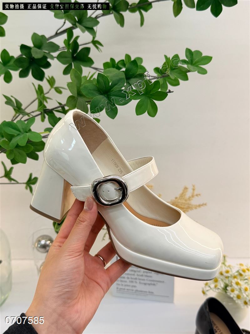 头层牛皮单鞋111909