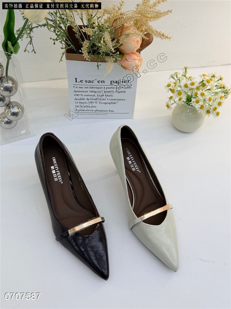 头层牛皮单鞋511818