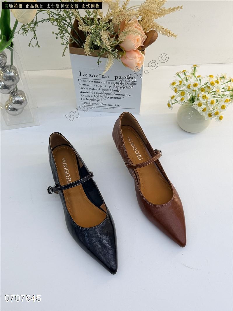 头层牛皮单鞋
