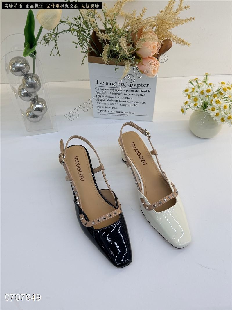 头层牛皮单鞋191725