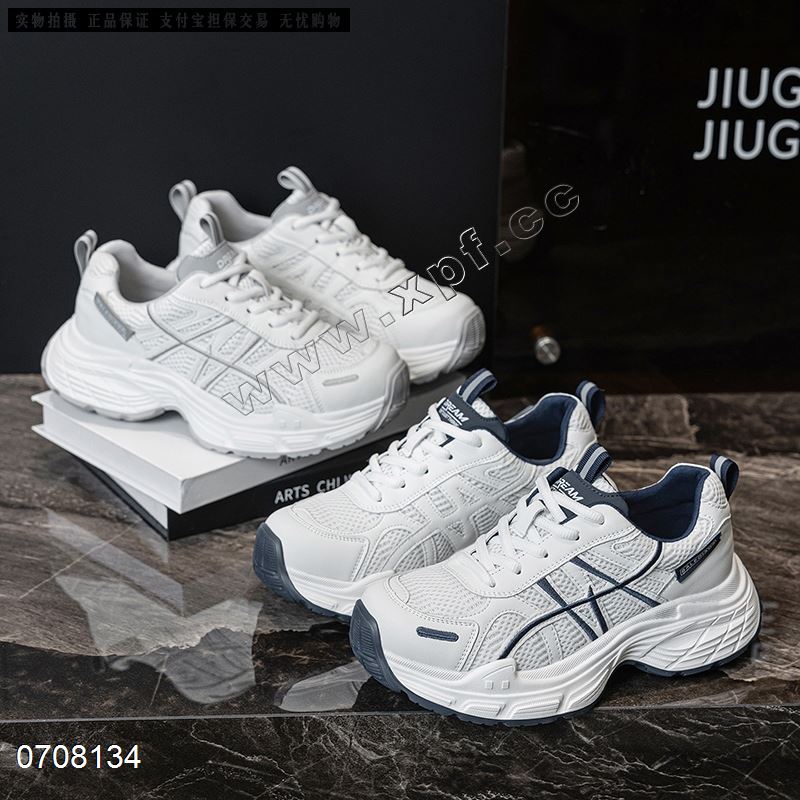 新款超轻发泡底重工刺绣花纹厚底休闲鞋8815