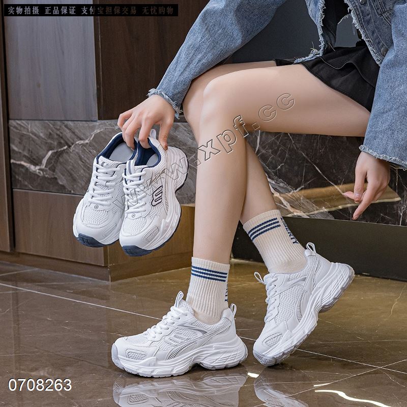 新哲学厚底休闲鞋网面厚底老爹鞋8818