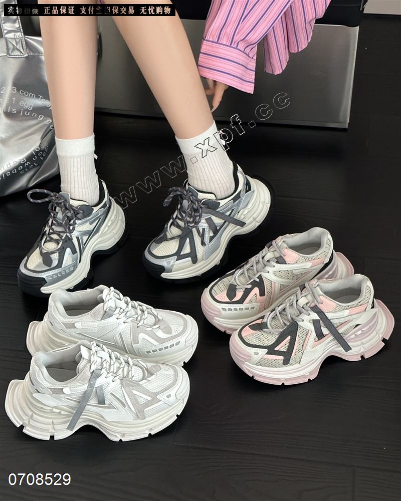 新款厚底厚底情侣款休闲鞋2635  女款