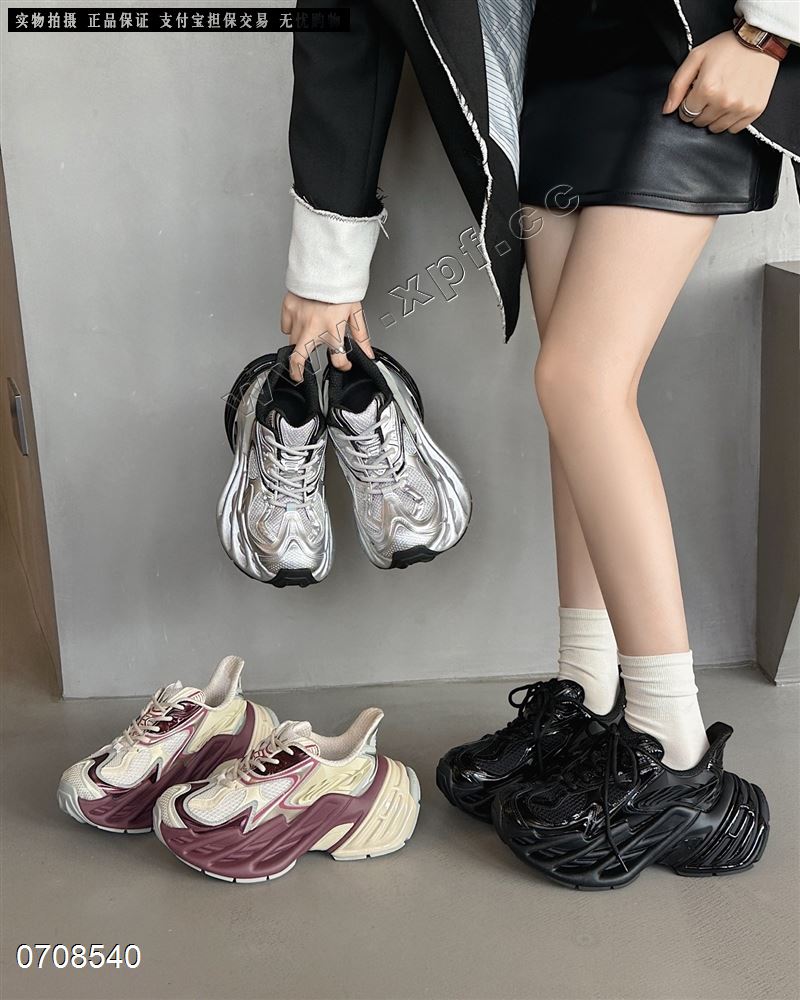 新款厚底休闲鞋情侣款老爹鞋2675 女款