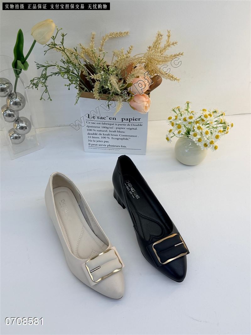 头层牛皮单鞋2113-2