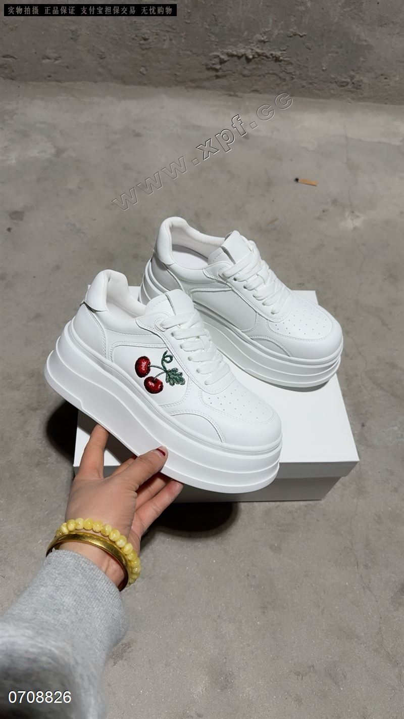 时尚休闲鞋厚底小白鞋