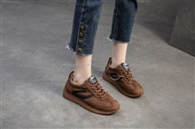 复古阿甘轻便软底简约头层牛皮百搭休闲鞋2f93-2