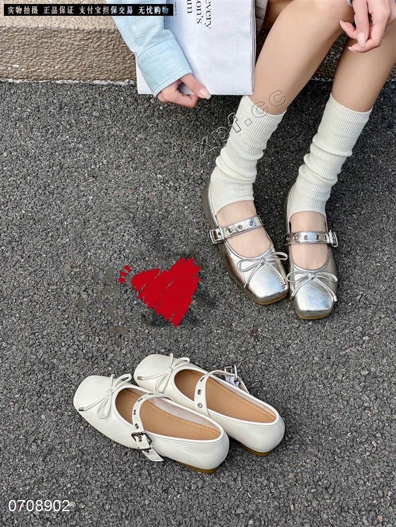 新款浅口蝴蝶结小单鞋1231-1