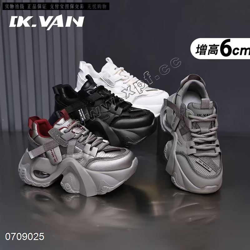 新款9公分厚底透气气垫老爹鞋休闲鞋2638