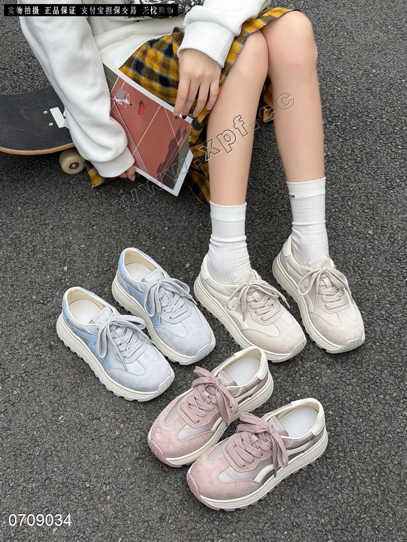 时尚休闲鞋厚底小白鞋