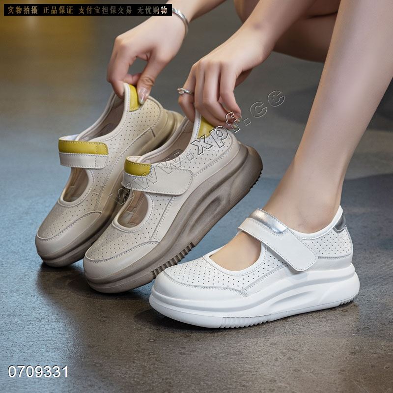 新款头层牛皮休闲鞋9738