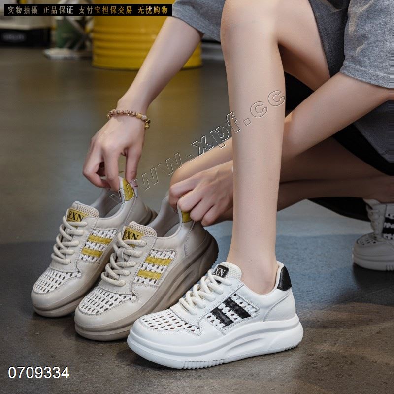 新款头层牛皮休闲鞋