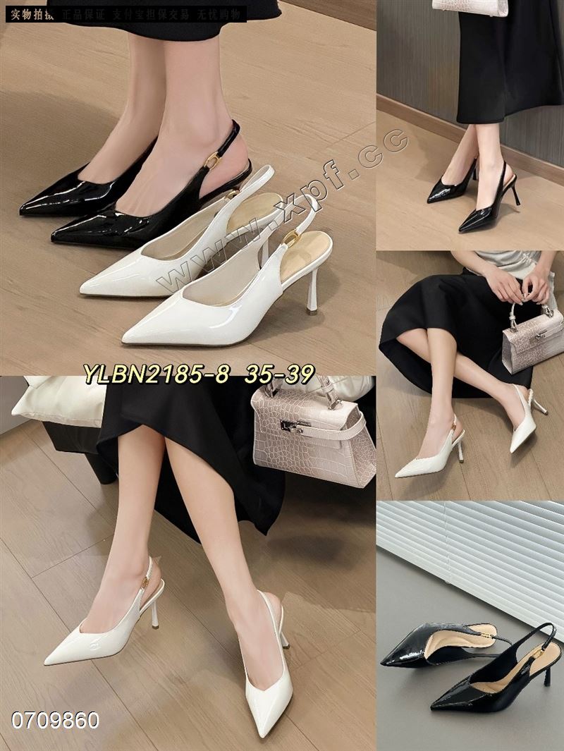 新款包头后空女凉鞋2185-8