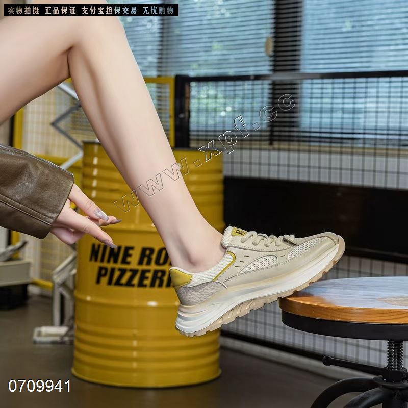 新款头层牛皮厚休闲鞋9762