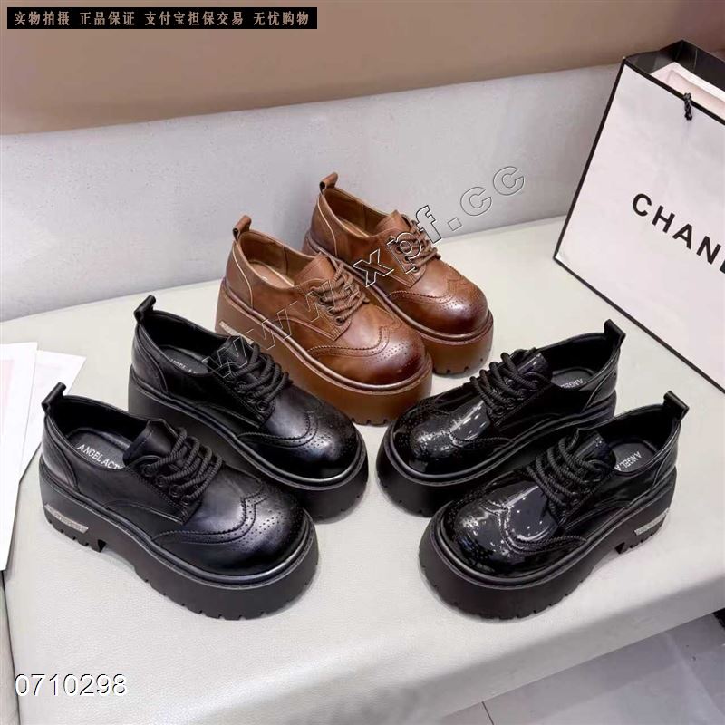 新款厚底单鞋乐福鞋5127