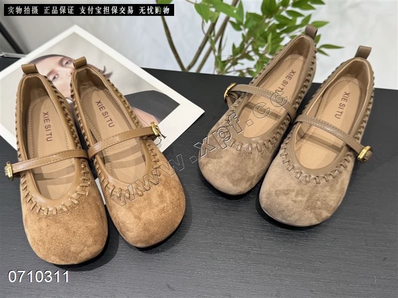 新款软底软面浅口小单鞋