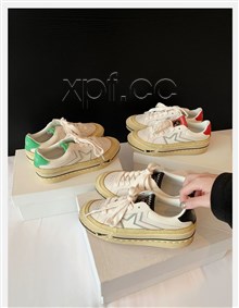 新款三色星星板鞋休闲鞋1215