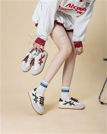 新款5CM厚底休闲鞋18820