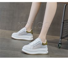 新款新款厚底内增高学生小白鞋网红老爹鞋运动休闲时尚百搭女鞋2563