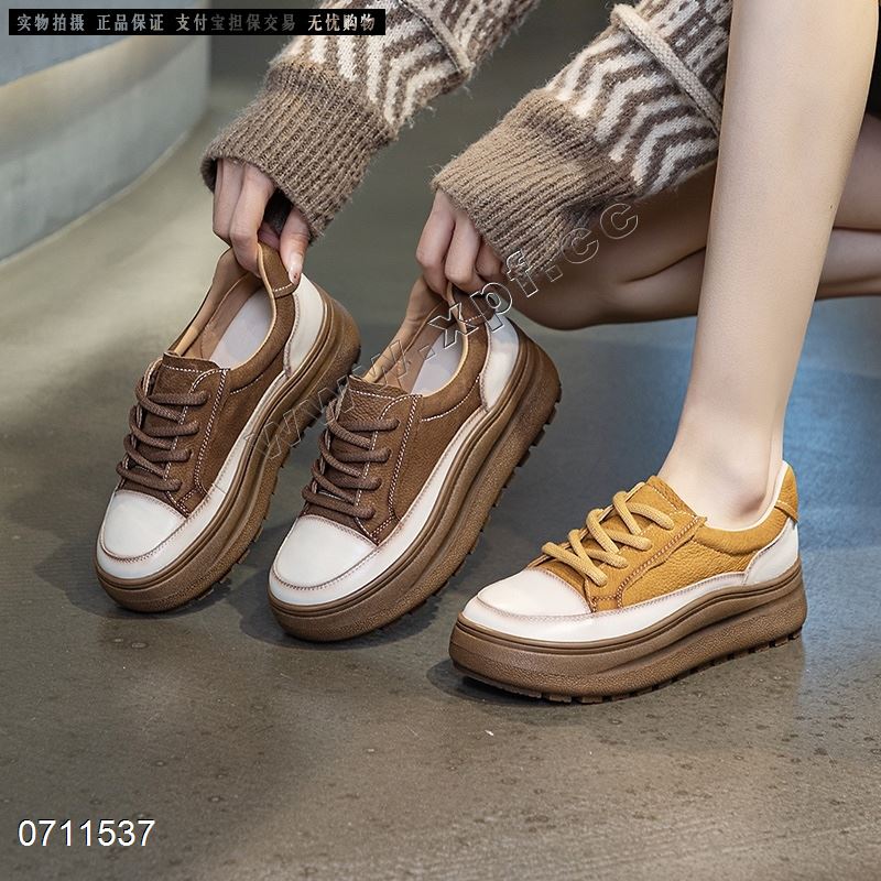 新款头层牛巴皮休闲鞋9979