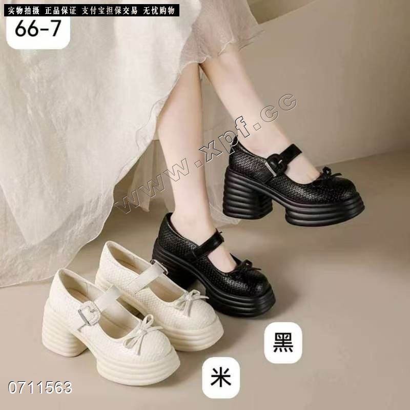 新款厚底休闲鞋浅口单鞋SA66-7