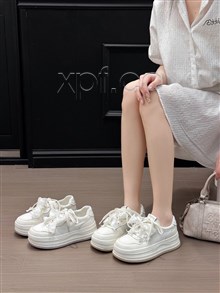 新款厚底休闲网鞋5518-1  花可取