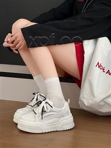 新款厚底板鞋休闲鞋6871