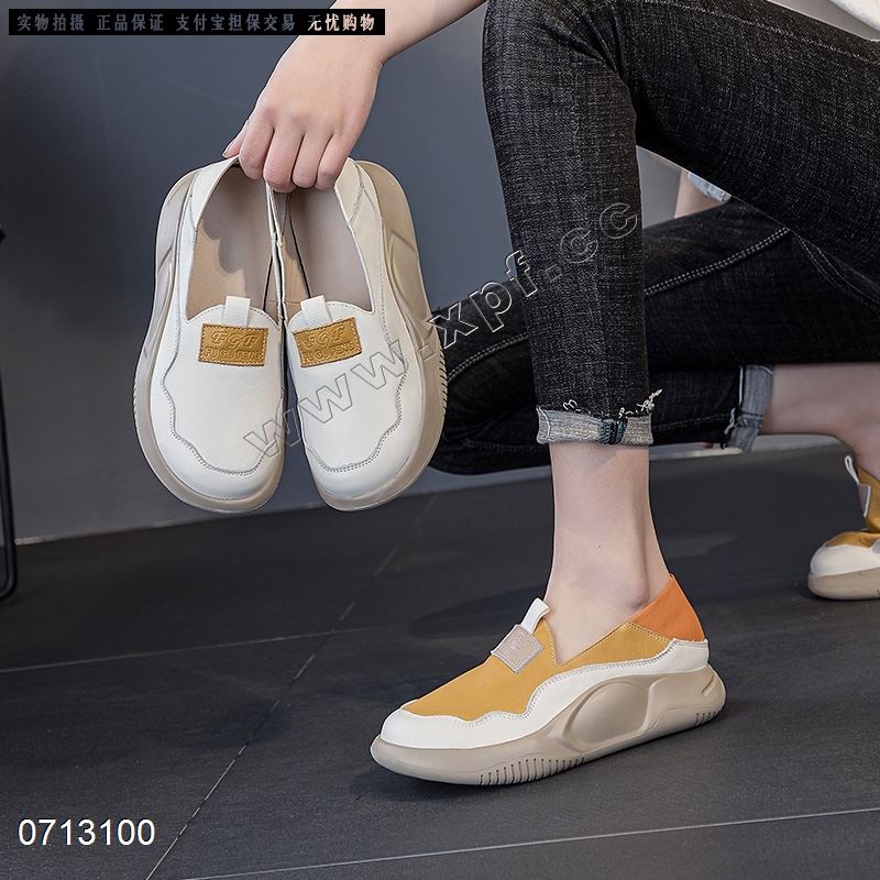 新款头层牛皮发泡大底休闲鞋SA68873