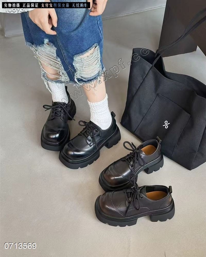 厚底潮款乐福鞋