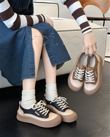 新款头层水洗牛皮休闲鞋6677