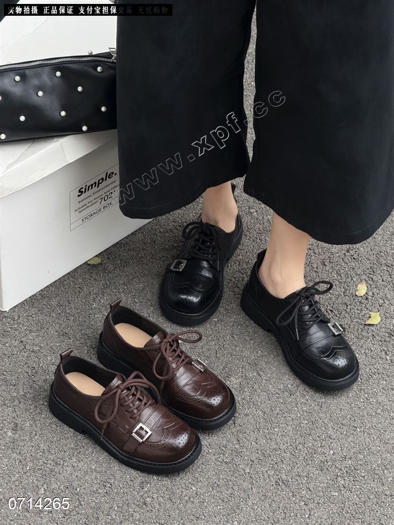 时尚乐福鞋单鞋6077