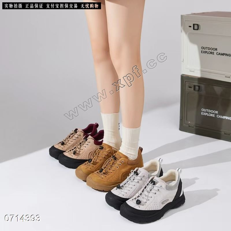 新款内增高户外登山鞋防滑低帮徒步2606-1