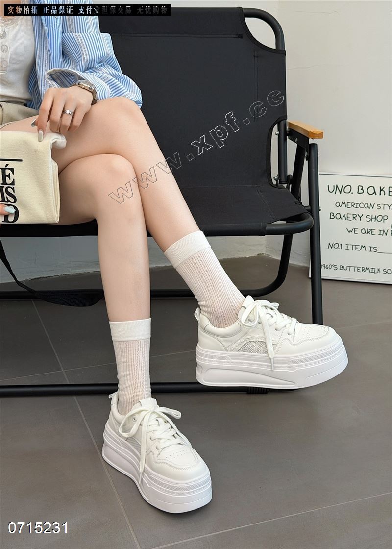 新款透网小白鞋9612-2