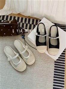 新款水钻渔夫鞋包头拖鞋92-1