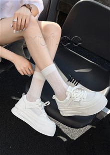 新款厚底休闲鞋透网鞋605-6