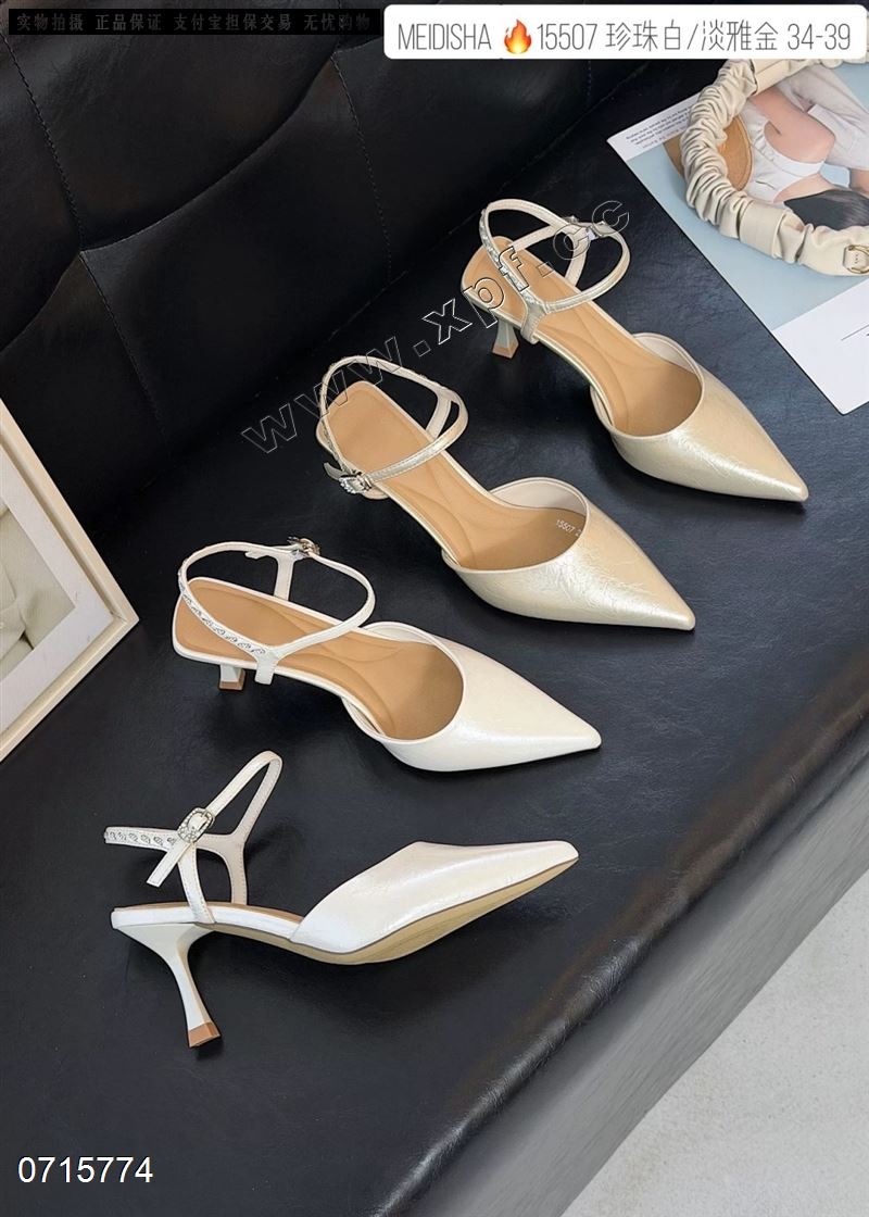 新款包头后空女凉鞋117-231