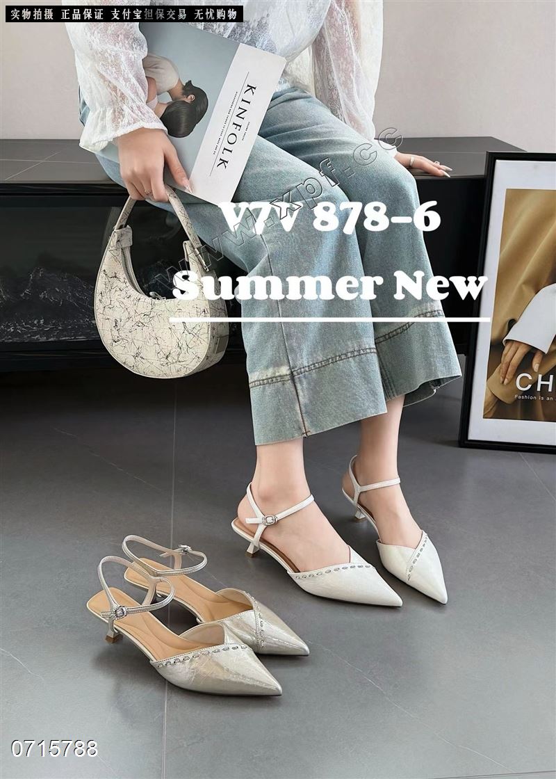 包头后空女凉鞋878-6