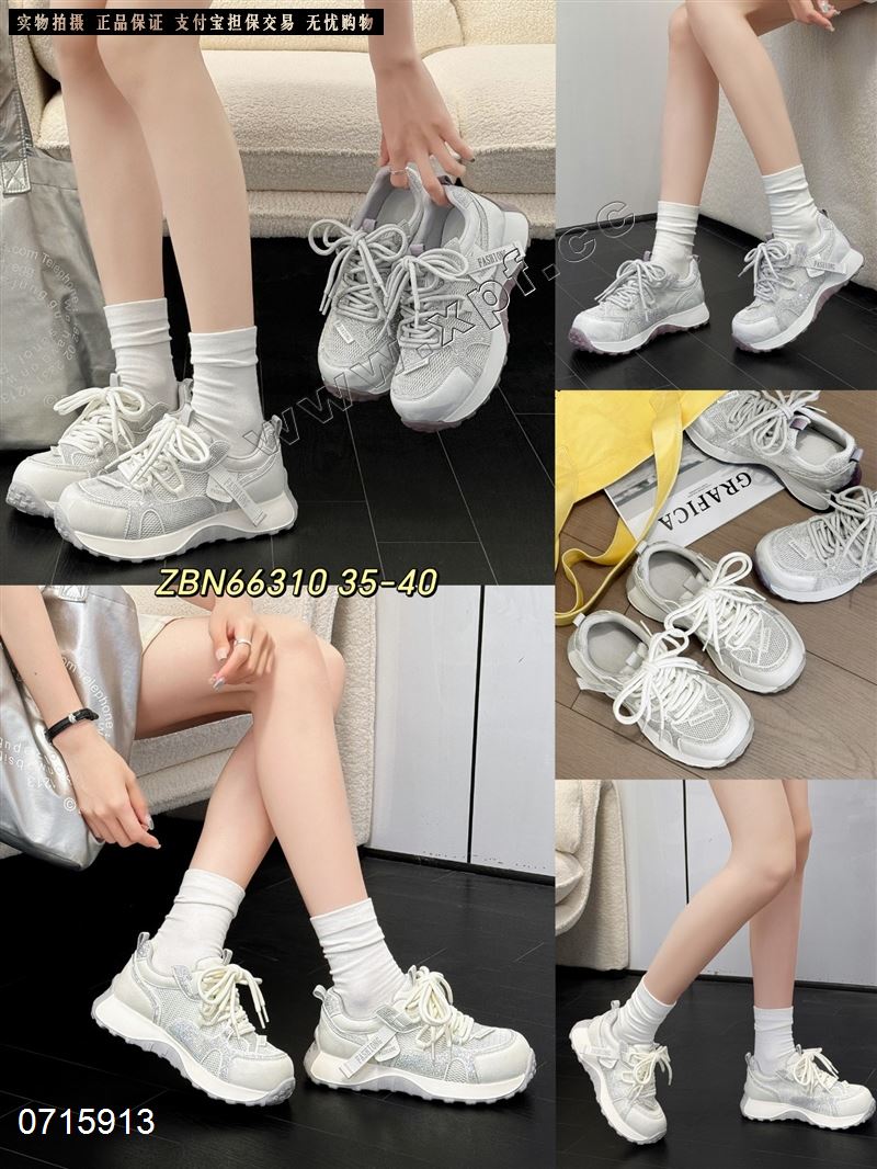 新款厚底休闲鞋网红明星同款老爹鞋66310