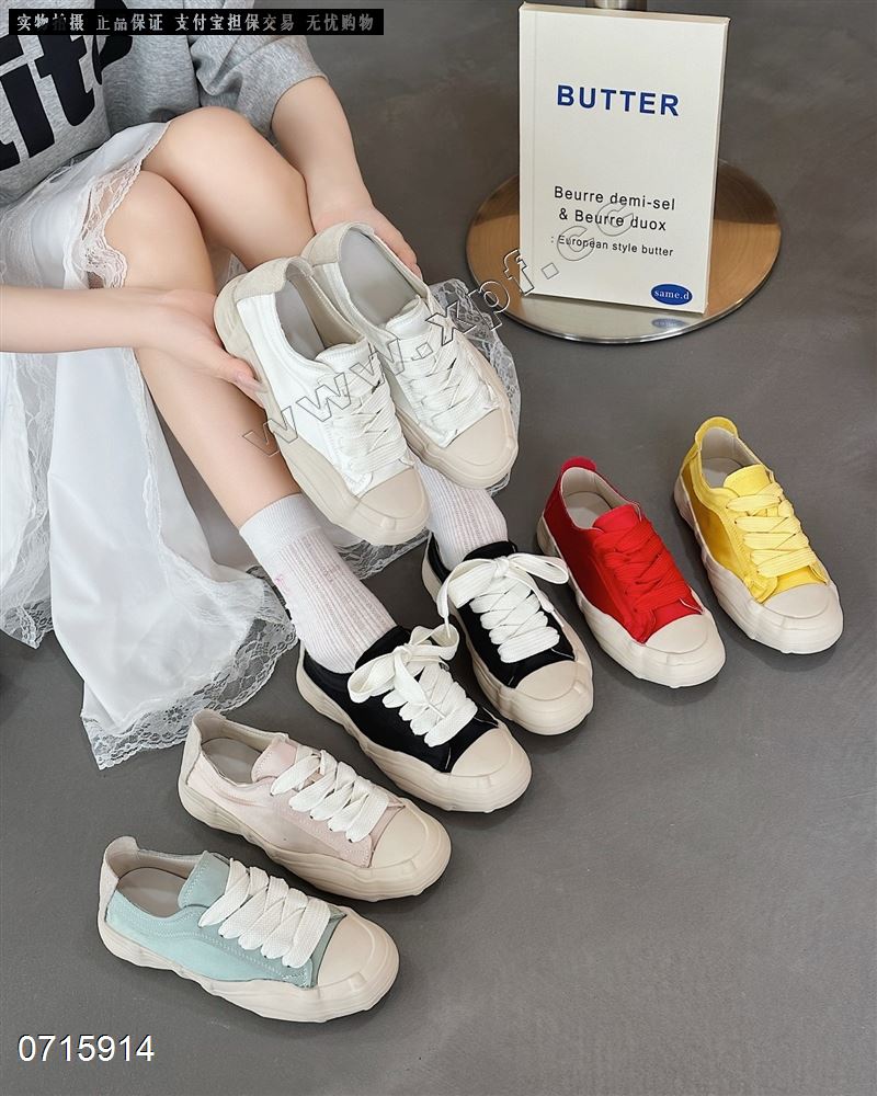 新款绸缎光泽鞋面休闲鞋106