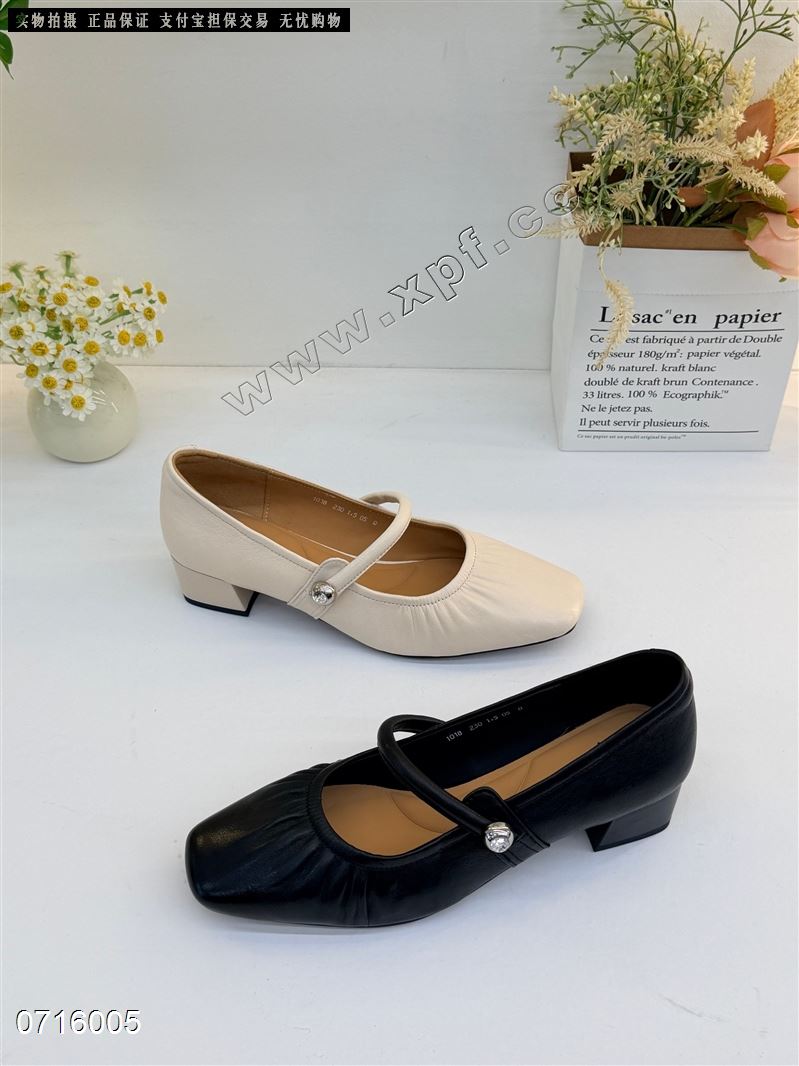 头层牛皮单鞋1018