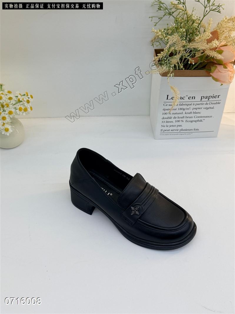 头层牛皮单鞋91259-2