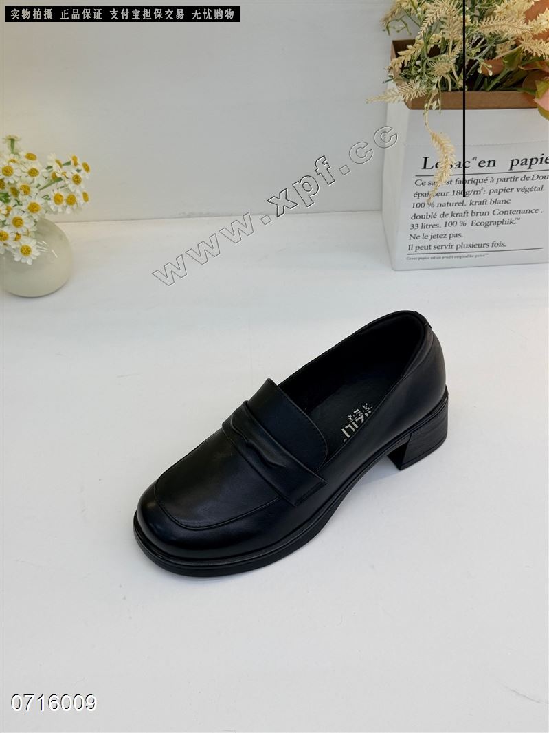 头层牛皮单鞋1016